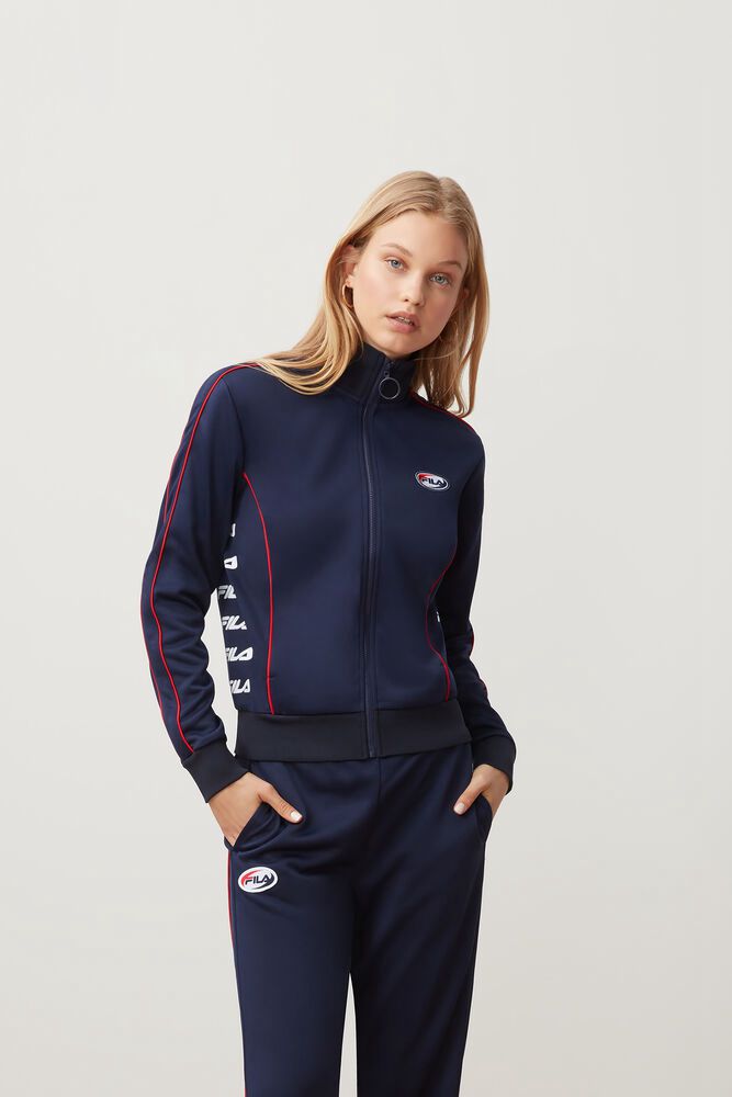 Fila Jakke Dame Marineblå Fernanda Track 123790-TOH